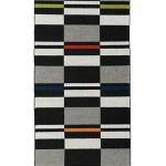 Fibonacci Runner - handwoven wool rug by Nancy Kennedy